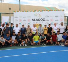 Iğdır'da Alagöz Holding 3. Kayısı Cup Tenis Turnuvası başladı