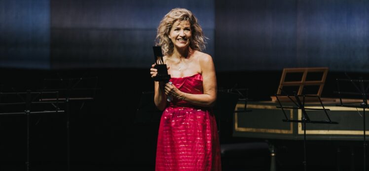 İstanbul Müzik Festivali'nde “Yaşam Boyu Başarı Ödülü” Anne Sophie Mutter'e verildi