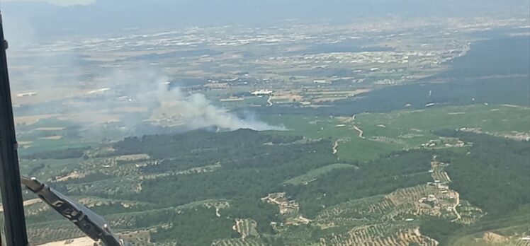 GÜNCELLEME – İzmir'de çıkan orman yangını kontrol altına alındı