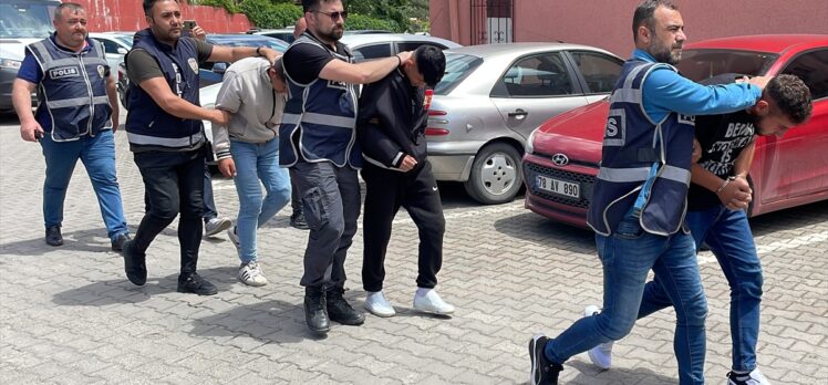 Karabük'te hırsızlık operasyonunda 10 şüpheli yakalandı