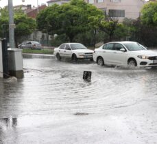 Kayseri'de sağanak etkili oldu