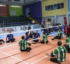 Mersin'de Oturarak Voleybol Süper Ligi final maçları başladı