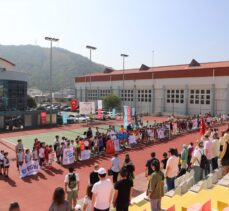 Okul sporlarında Minikler ve Küçükler Türkiye Tenis Şampiyonası İzmir'de başladı