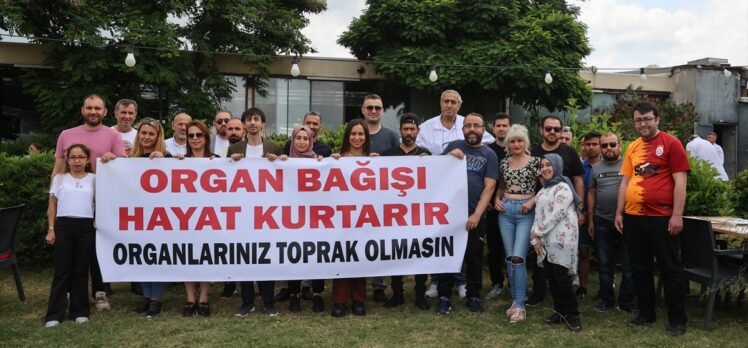 Organ nakli bekleyen hastalar, İzmir'deki buluşmada bir araya geldi