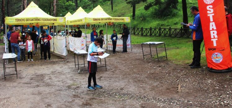 Oryantiring 14 Yaş Altı Türkiye Şampiyonası, Amasya'da yapıldı