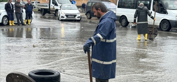 GÜNCELLEME 3 – Samsun'da şiddetli yağış sel ve taşkınlara neden oldu