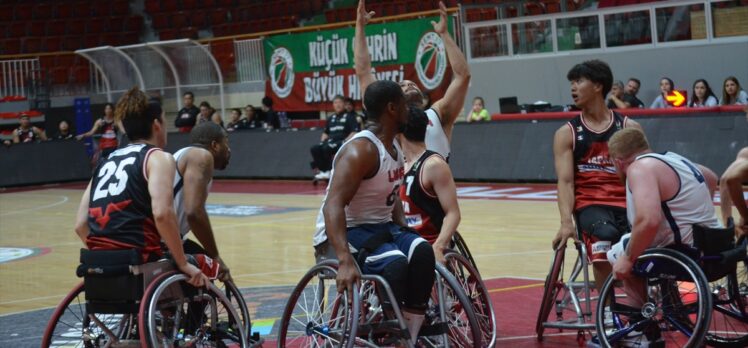 Tekerlekli Sandalye Basketbol Kıtalararası Kupası maçları Yalova'da başladı