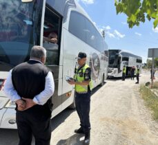 Van'da dron destekli trafik denetimi yapıldı