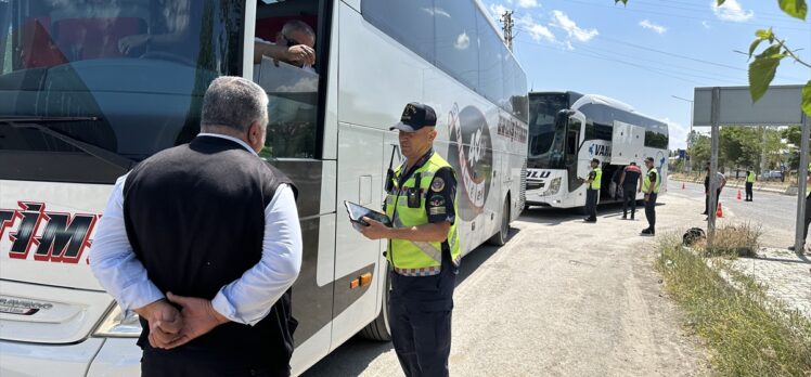 Van'da dron destekli trafik denetimi yapıldı