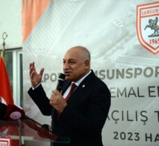 Yılport Samsunspor Mustafa Kemal Erkanat Altyapı Tesisleri törenle açıldı