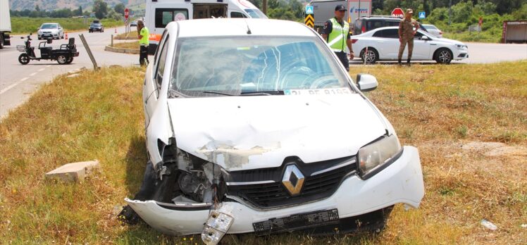 Amasya'da trafik kazasında 5 kişi yaralandı