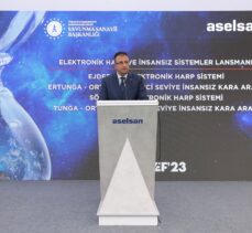 ASELSAN yeni elektronik harp ve insansız sistemlerini IDEF'23'te tanıttı