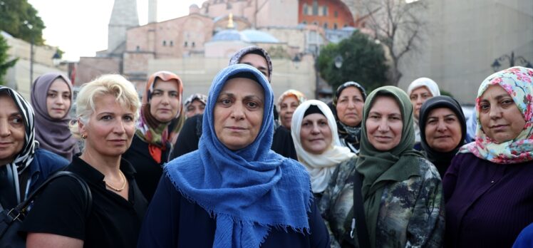 Ayasofya-i Kebir Cami-i Şerifi'nin ibadete açılmasının üçüncü yıl dönümü