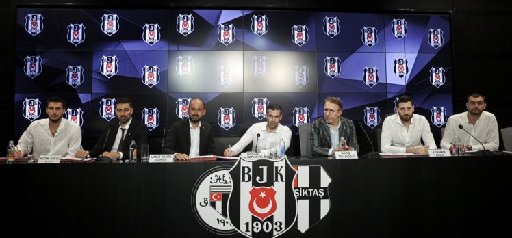 Beşiktaş Erkek Basketbol Takımı'nın yeni transferleri için imza töreni düzenledi