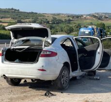 Çanakkale'de sürücünün hayatını kaybettiği kazada otomobilden çok miktarda uyuşturucu madde çıktı