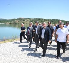 Çorum'da Çomar Barajı'nın çevresi mesire alanına dönüştürüldü