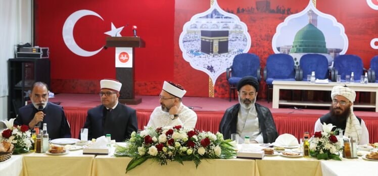 Diyanet İşleri Başkanı Erbaş, İslam Ülkeleri Hac Organizasyon Başkanları Bayramlaşma Buluşmasında konuştu: