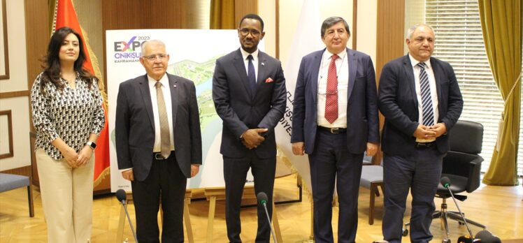 Gambiya Özel Elçisi Hassan Faal EXPO 2023 için Kahramanmaraş'ta