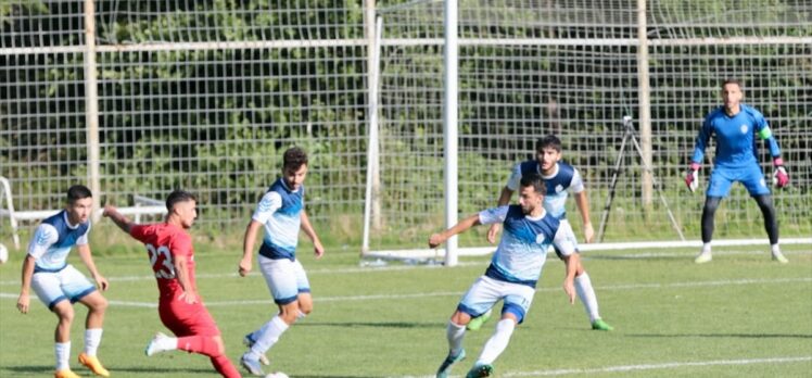 Gaziantep FK, hazırlık maçında KF Gostivari ile berabere kaldı