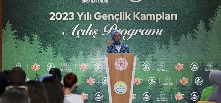 Gençlik ve Spor Bakanlığı 2023 Gençlik Kampları açılış töreni yapıldı