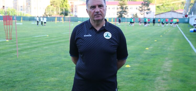 Giresunspor Teknik Direktörü Kaplan, yeni sezonu değerlendirdi: