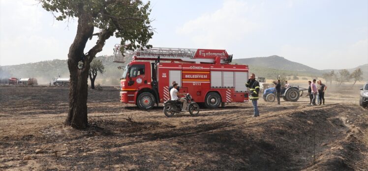 GÜNCELLEME – Isparta'da çıkan orman yangını kontrol altına alındı