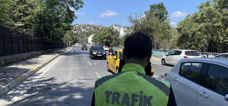 İstanbul'da dron destekli trafik denetimi yapıldı