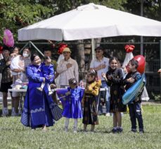 İstanbul'da Moğol halkının geleneksel Naadam Festivali düzenlendi