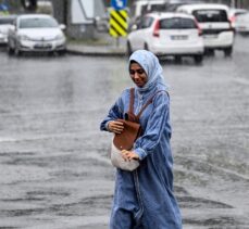 İstanbul'da akşam saatlerinde sağanak etkili oldu