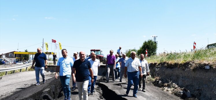 İYİ Partili Usta Samsun'da incelemelerde bulundu