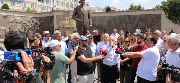 Kayseri'de CHP'li eski il başkanı genel merkezi protesto etti