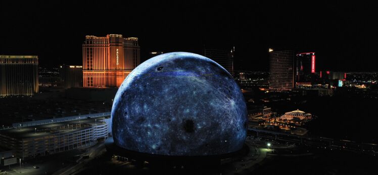 Las Vegas'taki dünyanın en büyük LED küresi: MSG Sphere