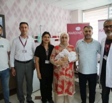 Mardinli çift 770 gram doğan bebeklerini 91 gün sonra kucağına aldı