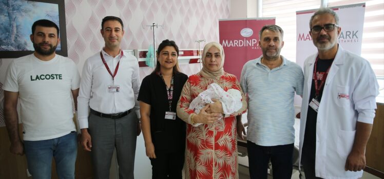 Mardinli çift 770 gram doğan bebeklerini 91 gün sonra kucağına aldı