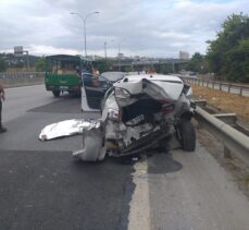 Pendik'te meydana gelen trafik kazasında 1 kişi öldü