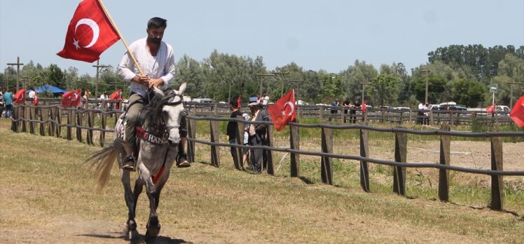 Samsun'da Geleneksel Rahvan At Yarışları gerçekleştirildi