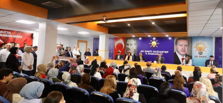 Sanayi ve Teknoloji Bakanı Mehmet Fatih Kacır, Gaziantep'te