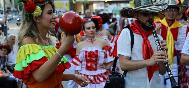 Sırbistan'da Uluslararası Öğrenci Folklor Festivali düzenlendi