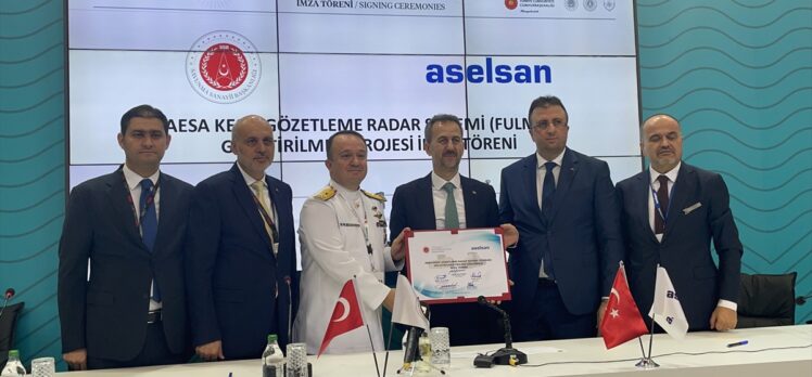 SSB, radar sistemleri ve Göktuğ füzeleriyle ilgili sözleşme imzaladı