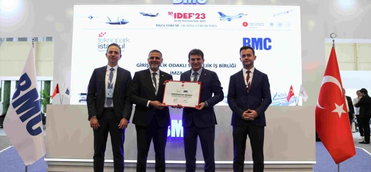 Teknopark İstanbul, IDEF'23'te yeni anlaşmalara imza attı