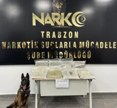 Trabzon'da 11 kilo 900 gram uyuşturucu ele geçirildi