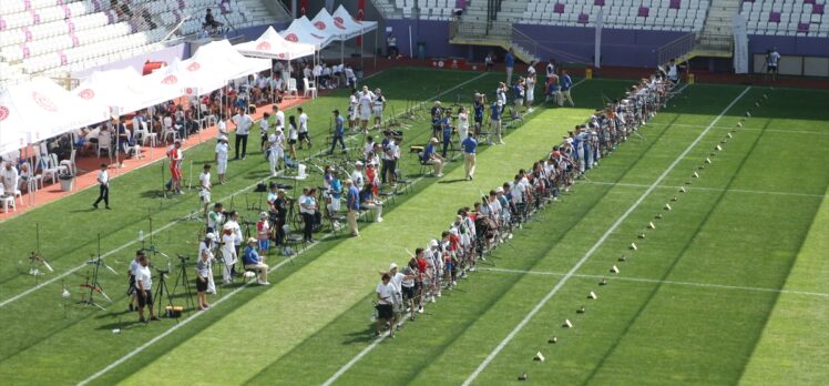 15 Yaş Altı Açık Hava Türkiye Okçuluk Şampiyonası Ordu'da başladı