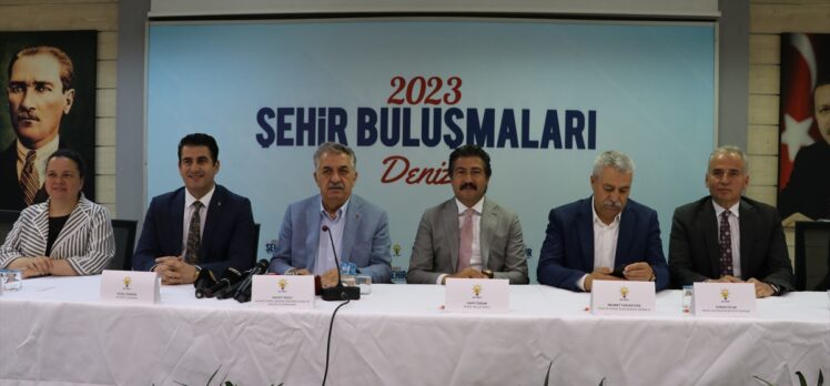 AK Parti'li Yazıcı, Denizli'de “Şehir Buluşmaları” toplantısına katıldı: