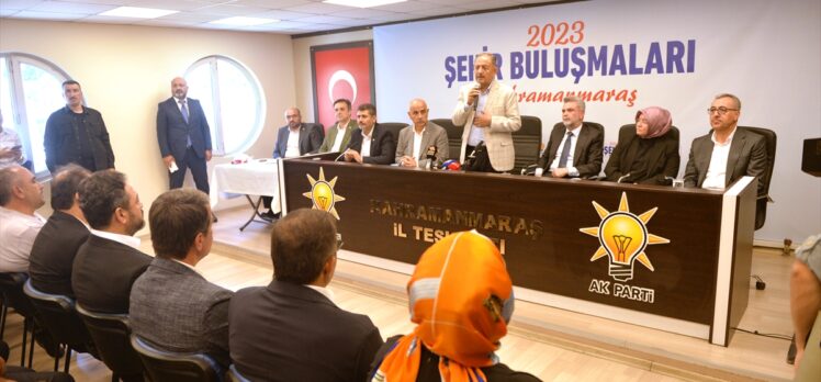 Bakan Özhaseki, Kahramanmaraş'ta “AK Parti Şehir Buluşmaları” programına katıldı: