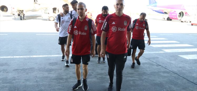 Beşiktaş Futbol Takımı, Arnavutluk'a geldi