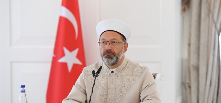 Diyanet İşleri Başkanı Erbaş, yeni atanan müftülere hitap etti: