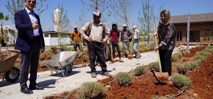 Filistinli müsteşar Rana Abu Sibaa EXPO 2023 için Kahramanmaraş'ta