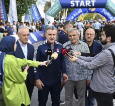 Gençlik ve Spor Bakanı Osman Aşkın Bak, Turkcell GranFondo'nun startını verdi