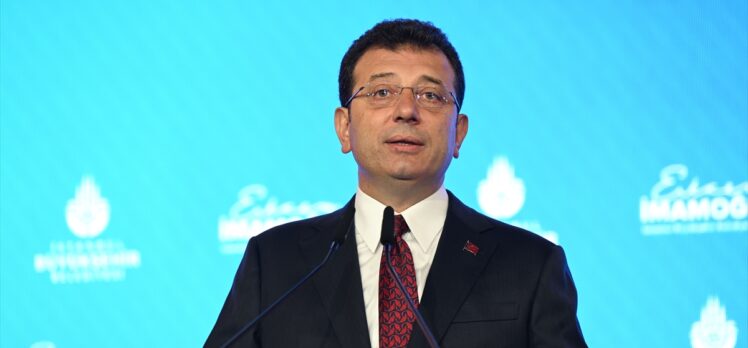 İBB Başkanı Ekrem İmamoğlu, basın mensuplarına açıklamalarda bulundu: