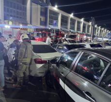 İstanbul'da alkollü sürücünün neden olduğu kazada iki kişi yaralandı